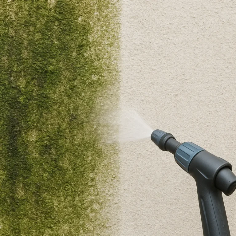 Fassadenreinigung Lichtenfels: Algen & Moos dauerhaft entfernen